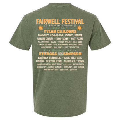 Oregon Lineup Tee (Pre-order)