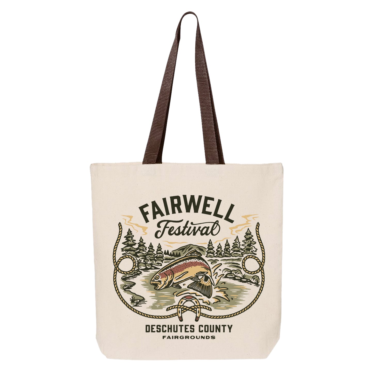 Trout Tote Bag